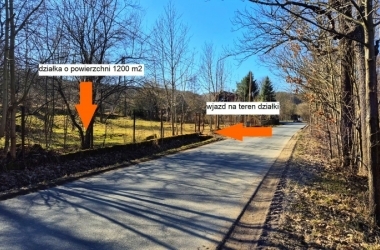 CZERNICA / WSZYSKIE MEDIA / 1200m2 / DZIAŁKA BUDOWLANA