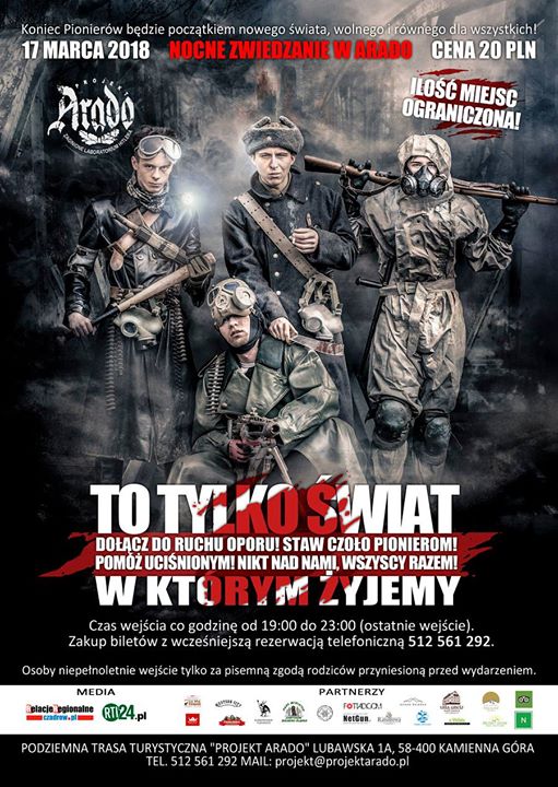 Apartamenty Szklarska Poręba zapraszają na nocne zwiedzanie Arado