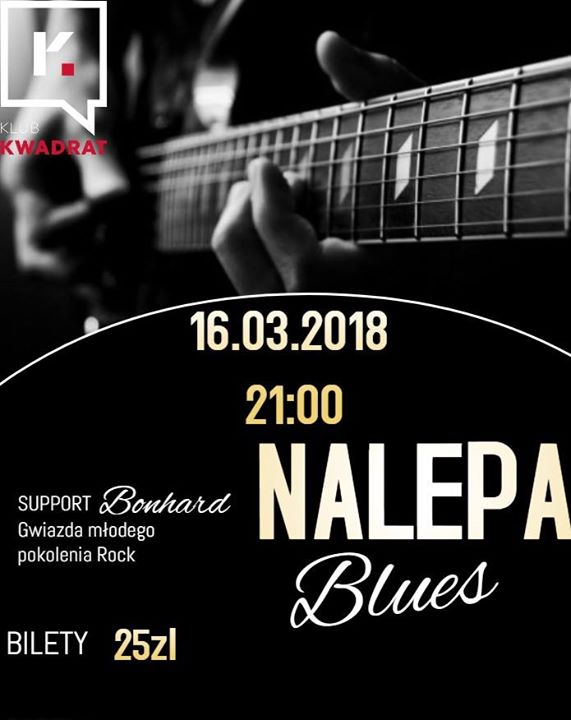 Apartamenty Szklarska Poręba polecają koncert Nalepa Blueas w Klubie Kwadrat