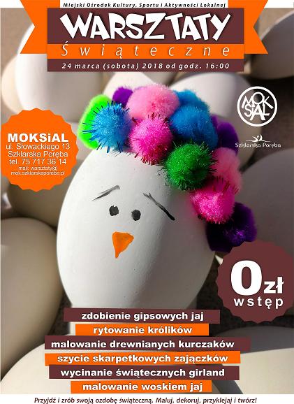 Apartamenty Szklarska Poręba zapraszają na Warsztaty Świąteczne do MOKSiALu