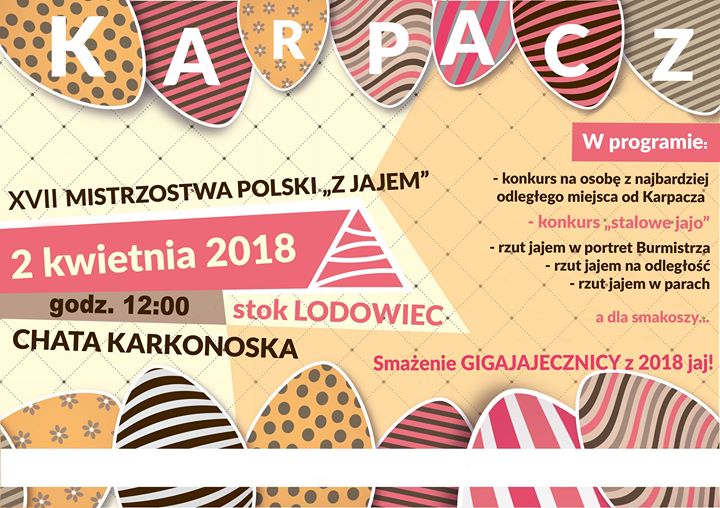 Nieruchomości Karpacz DOMO zaprasza na Mistrzostwa Polski z Jajem do Karpacza