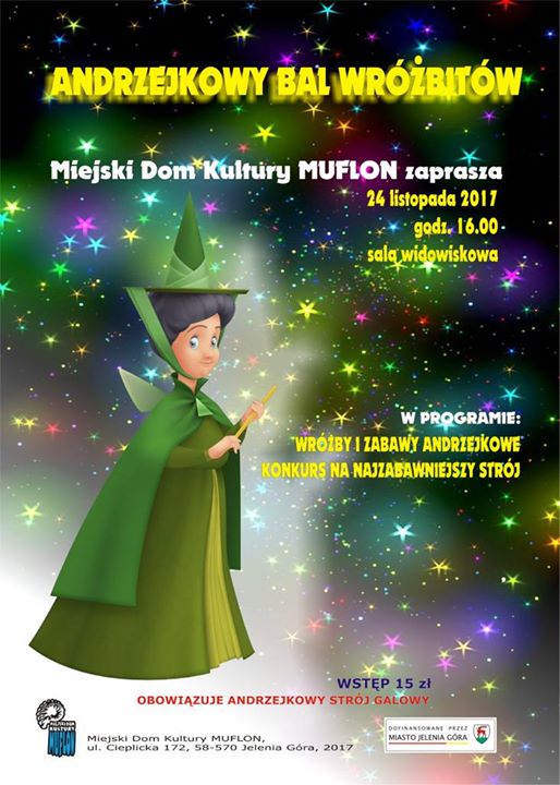 Biuro Nieruchomości Jelenia Góra DOMO, Andrzejkowy Bal Wróżbitów w MDK Muflon